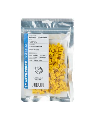 Smartkeeper Basic "RJ45 Port" Blocker yellow 100 pcs.