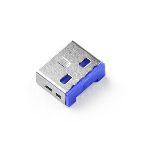 Smartkeeper Basic "USB-A Port" Blocker dark blue 100 pieces.