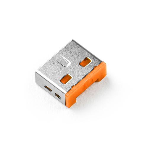 Smartkeeper Basic "USB-A Port" Blocker orange 6 pcs. + Key