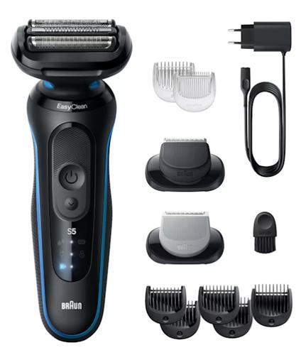 BRAUN Series 5 52-B1650S men's foil shaver with trimmer, Blue
