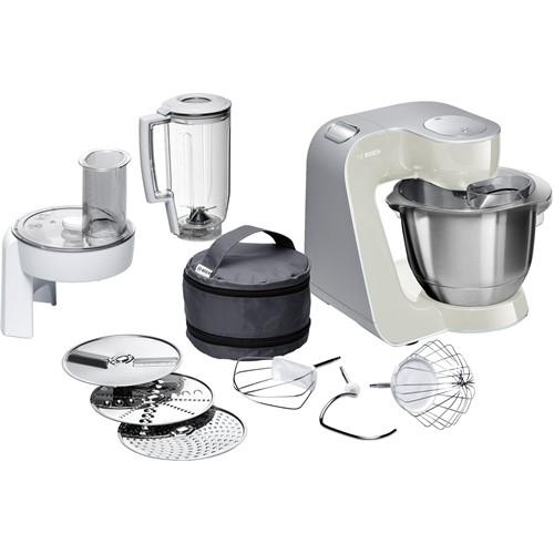 BOSCH MUM58L20 food processor 1000 W 3.9 L Grey, Stainless steel, White