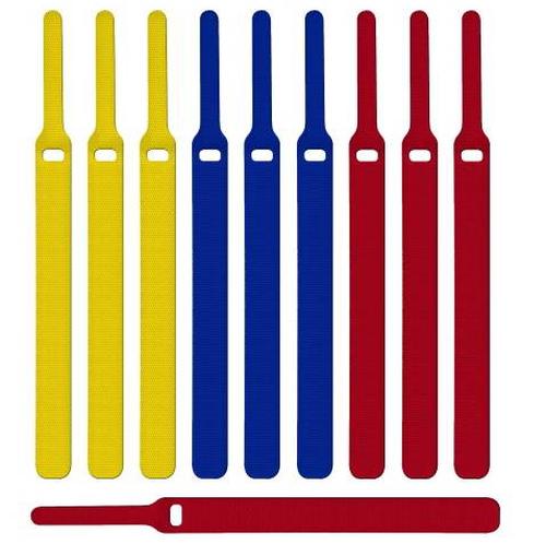 Label-the-cable LTC Basic10 Cable Organizer Set for Bundling AND Organizing Mix