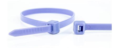 WKK Plastic cable ties Violet 200x3.6mm 100 pieces.
