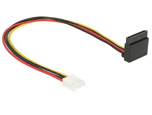 Delock Power Floppy 4Pin to SATA 15Pin, 0.30m