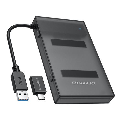 GRAUGEAR USB-A/C 3.1 Adapter Cable 2.5" SATA SSD/HDD