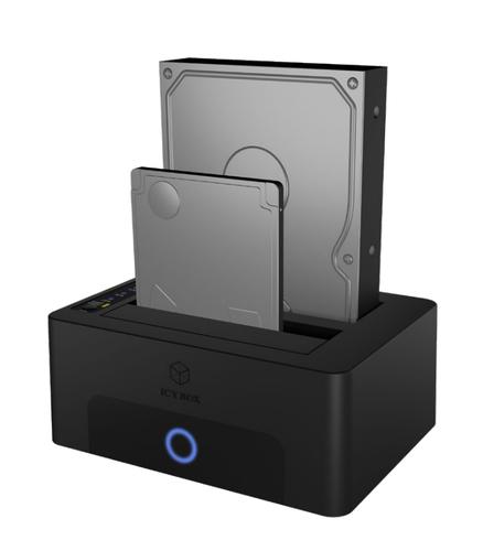 ICY BOX 2-Bay Docking and Cloning