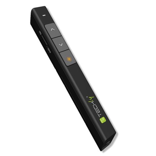 Techly ITC-LASER26 Wireless RF Presenter, Black
