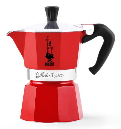 Bialetti Moka Express Moka pot, red