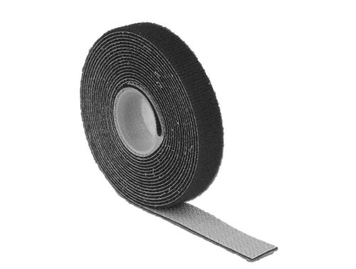 Delock Roll of webbing, 3 meters x 13mm (black)