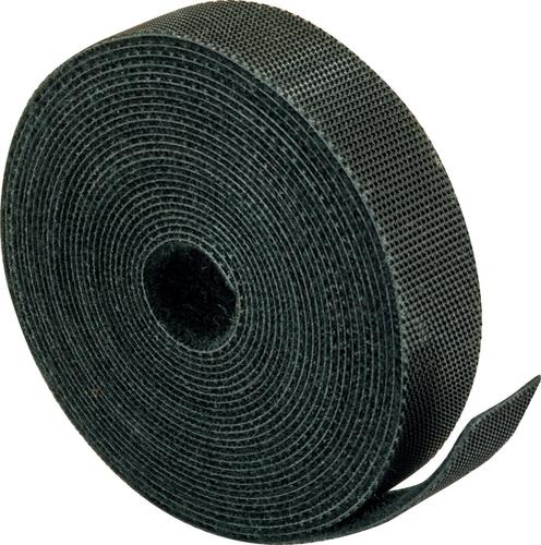 Schwaiger Black adhesive tape roll, 300mm x 12mm x 2mm