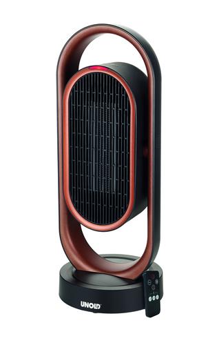 UNOLD Ceramic Heater Fan 3D (black/copper