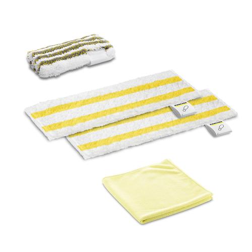 Karcher Starter Cloth Set 2.863-346.0 (white/yellow, for EasyFix Steam Cleaners)