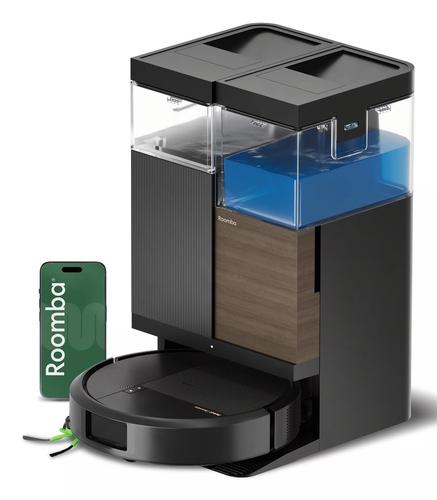iRobot Roomba Combo Robot Plus 575 + AutoWash Dock Black