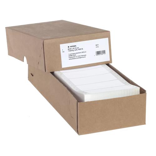 Herma Computer labels white 88.9x35.7 mm paper 4000 pcs.