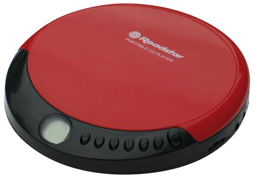 Roadstar PCD-435CD Red Portable CD Player