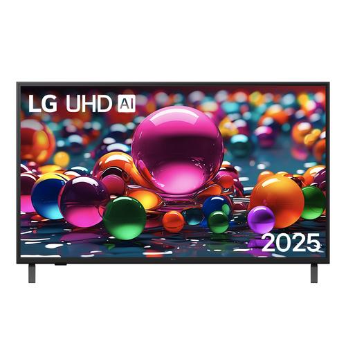 LG UHD AI 43UA75006LA 109.2 cm (43") 4K Ultra HD Smart TV, Wi-Fi, Black