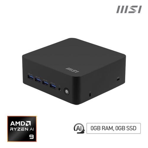 MSI Cubi Z AI 8M AMD Ryzen 9 8945HS Barebone NUC SFF Mini Computer HTPC (No RAM, No Storage, No OS) AMD Radeon Graphics/DDR5/Dual HDMI/Dual LAN/WiFi 6E/BT 5.3/VESA