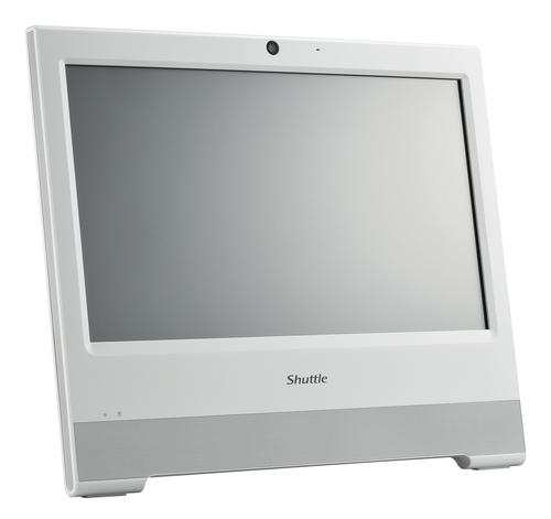 SHUTTLE All-in-One Barebone X50V9, 15.6-inch Single-Touch Screen (resistive), Celeron 7305U, Wi-Fi, IP54, fanless, 24/7 continuous operation