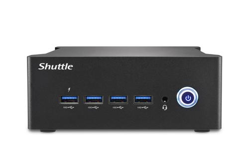 SHUTTLE Nano PC NT10H5, Intel Core Ultra 5 125H, Intel Arc graphics, 2xHDMI, 2xUSB 4.0 (DP), 2x2.5Gbit LAN, including VESA, 24/7 continuous operation