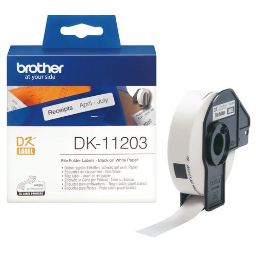 BROTHER File Folder Labels