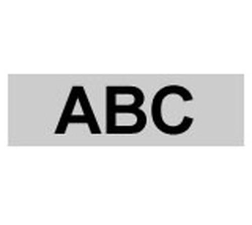 BROTHER Matte Laminated Labeling Tape - 36mm, Black/Silver label-making tape TZ