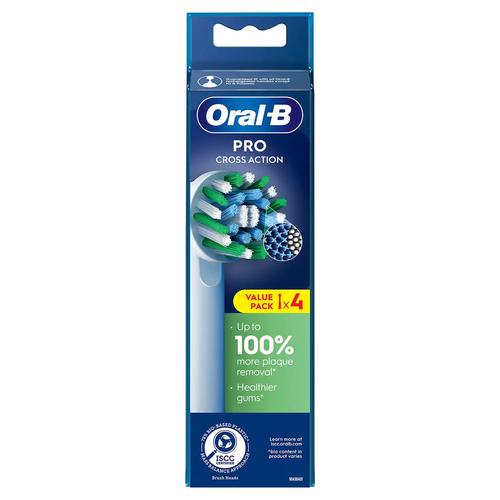 Oral-B CrossAction 4 pc(s) White (8006540893036)