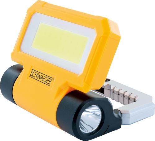 Schwaiger 2 in 1 LED Desk Light 300 Lumens Black/Yellow