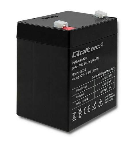 Qoltec 53033 vehicle battery AGM (Absorbed