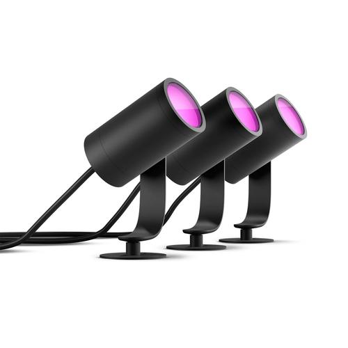 Philips by Signify Philips Hue White and Color Ambiance Lily Outdoor Spot Light 1741430P7