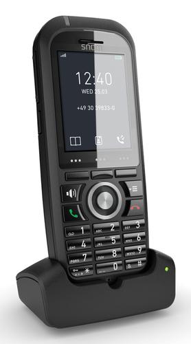 snom M70 DECT telephone handset Caller ID Black