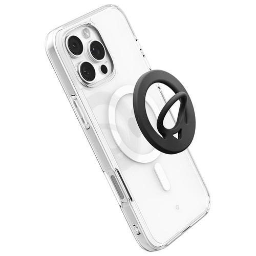 Spigen MagSafe Mobile Accessories Dual Pop Silicone Phone Holder (MagFit) Black
