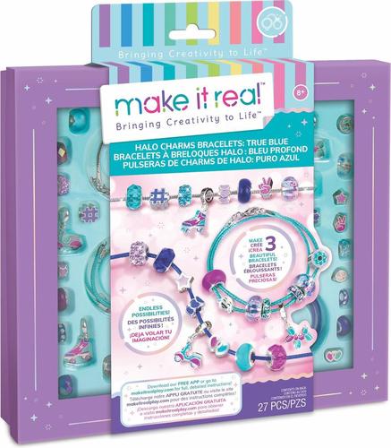 Make It Real Halo Charms Bracelets True Blue