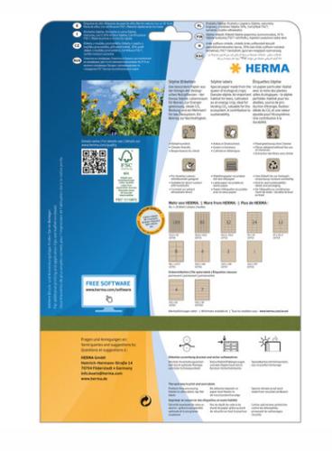 Herma Silphie Labels A4 20 Sheets 210x148