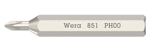 WERA 851 Micro Bits PH 00 x 30mm