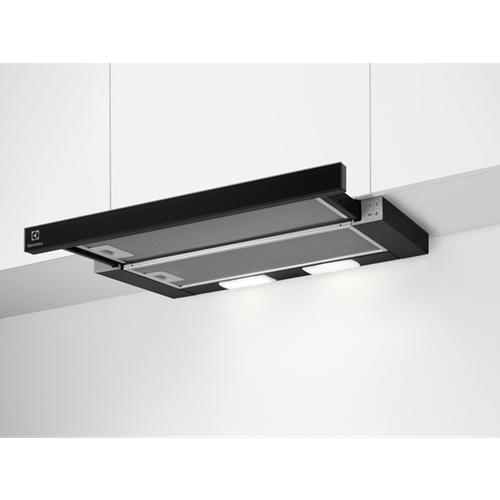 Electrolux LFP326FB semi-integrated (pull-out) Black 410 m³/h