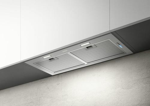 ELICA FOLD-80-GR cooker hood Built-in Grey 600 m³/h