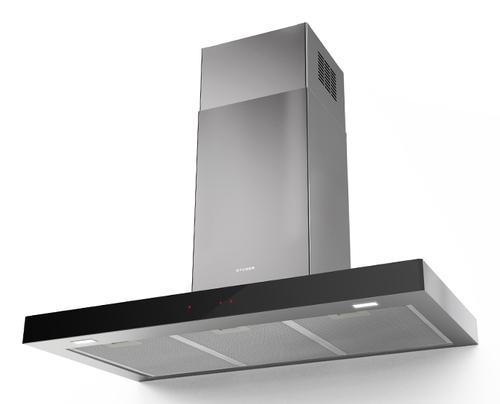 FABER S.p.A. Stilo Glass Smart A90 Wall-mounted Stainless Steel, 690 m³/h