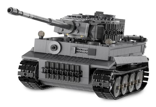 Jamara CaDA Panzer Tiger 1:35 2.4GHz Bricks grey 8+