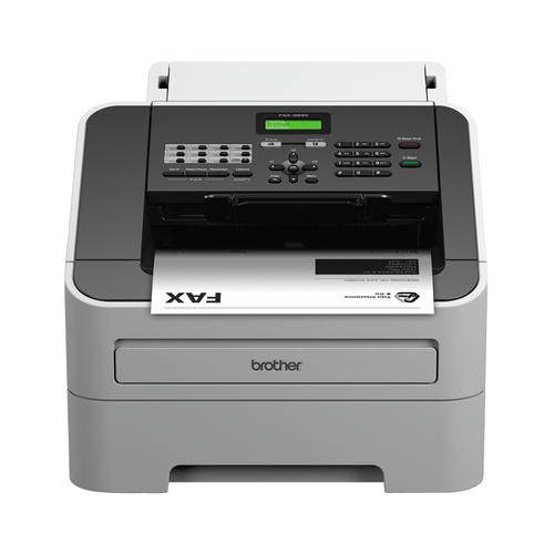 BROTHER FAX-2840 fax machine Laser 33.6 Kbit/s A4 Black, Grey