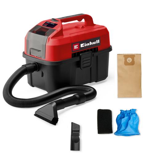 Einhell TC-VC 18/10 Li-Solo, Wet/Dry Vacuum Cleaner (red/black, without battery and charger)