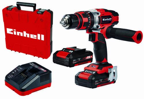 Einhell Power X-Change 18V Impact Driver TE-CD 18/48 Li (black, 2 x 2.0Ah Li-Ion batteries)