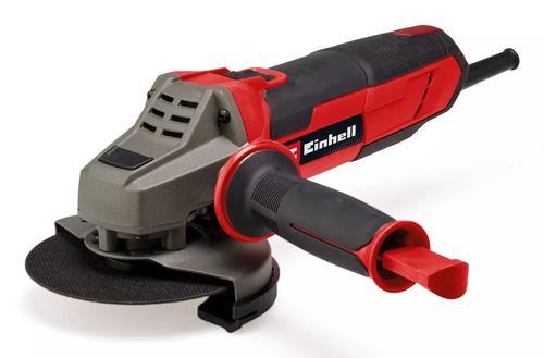Einhell Angle Grinder TE-AG 125/1010 (red/black, 1,010 watts)