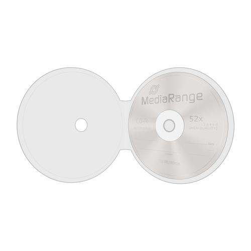MediaRange Transparent shellcase for 1 disc
