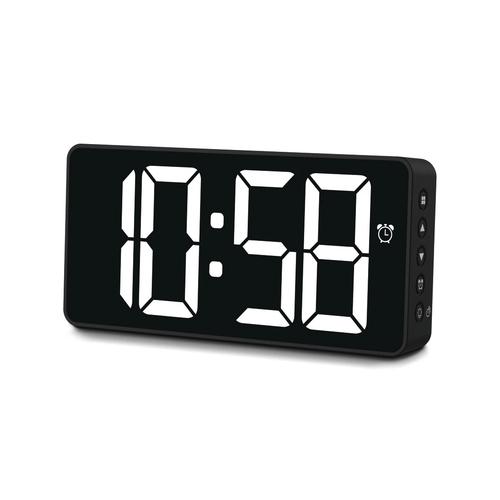Hama Bali Digital Clock, Rectangular, Black
