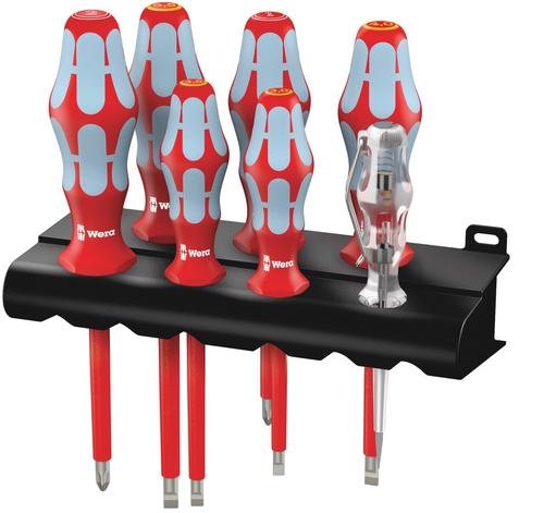 WERA 3160 i/7 Screwdriver replacement, Stainless Steel + Rack
