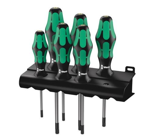 WERA 367/6 TORX BO Kraftform screwdriver bit + rack