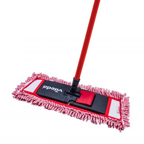 Vileda 4023103143593 mop Microfibre Wet Fiber Red, White