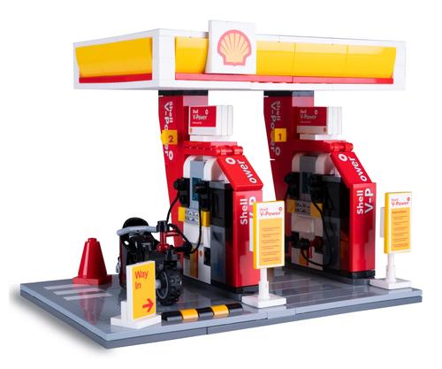 Jamara CaDA Shell Gas Station Bricks 8+