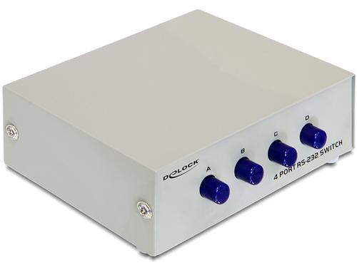 Delock D-Sub9 Switch 4 Inputs - 1 Output