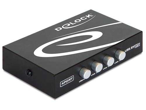 Delock USB Switch 4 Inputs - 1 Output